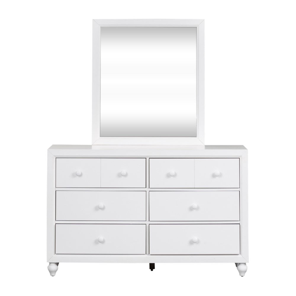 Liberty Furniture - Cottage View Dresser & Mirror - 523-YBR-DM veiw 1