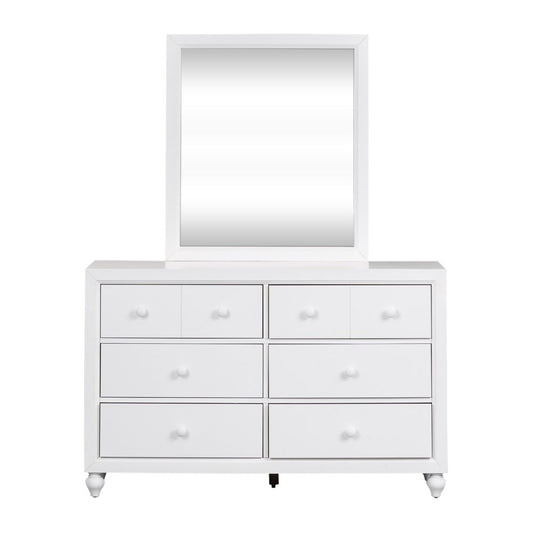 Liberty Furniture - Cottage View Dresser & Mirror - 523-YBR-DM veiw 1