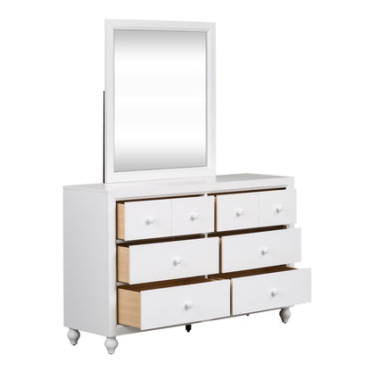 Liberty Furniture - Cottage View Dresser & Mirror - 523-YBR-DM veiw 3
