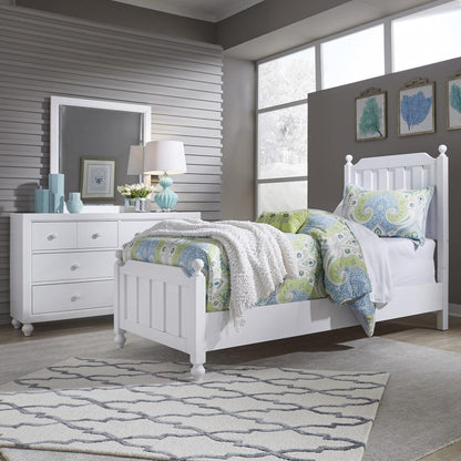 Liberty Furniture - Cottage View Twin Panel Bed, Dresser & Mirror - 523-YBR-TPBDM veiw 1