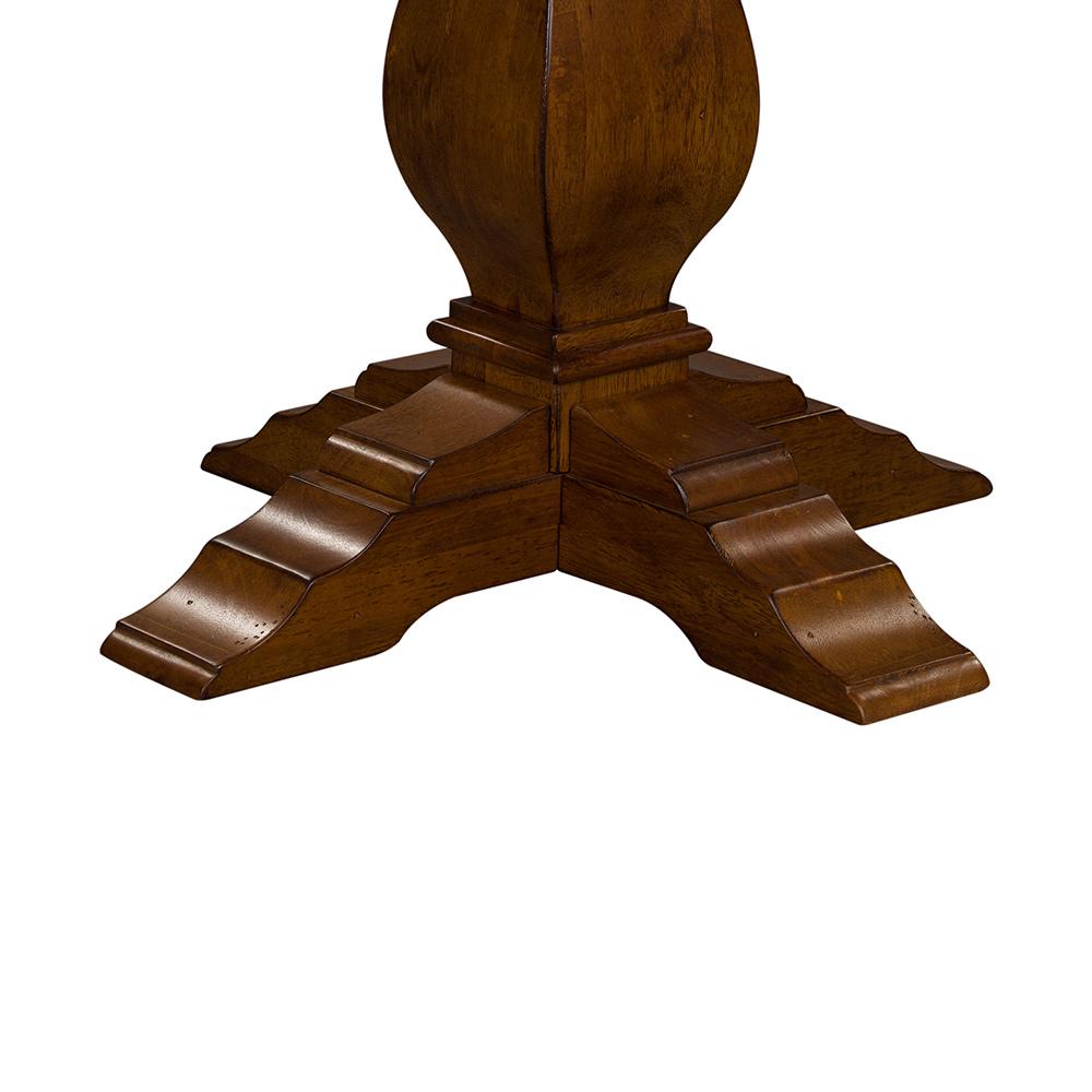 Liberty Furniture - Creations Drop Leaf Pedestal Table in Various - 38-CD-ROS veiw 3