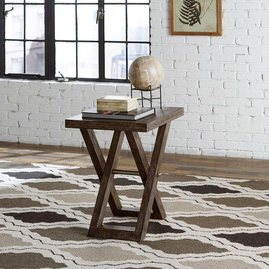 Liberty Furniture - Crossroads Chairside Table - 931-OT1021_CLOSEOUT veiw 1
