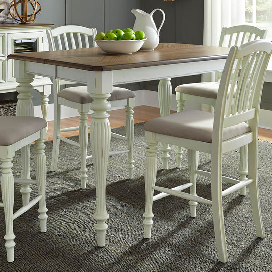 Liberty Furniture - Cumberland Creek Slat Back Counter Chair -Set of 2 - 334-B150224-2PK view 2