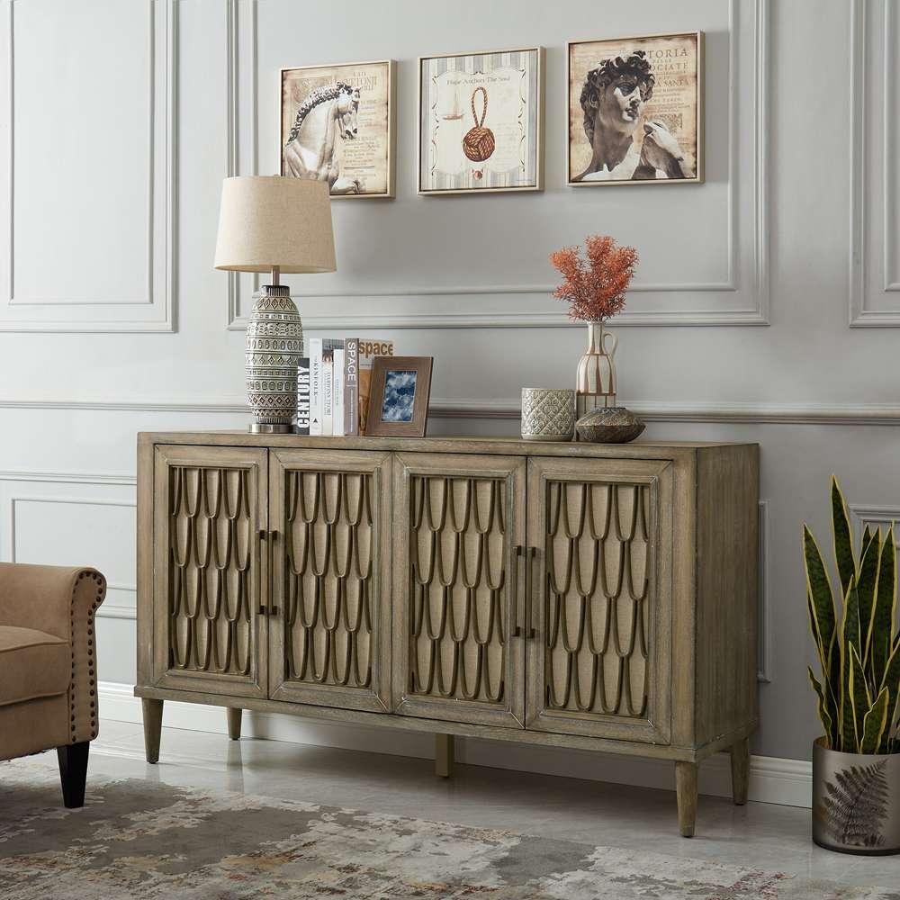 Liberty Furniture - Devonshire 4 Door Accent Cabinet - 2064-AC6838 veiw 1