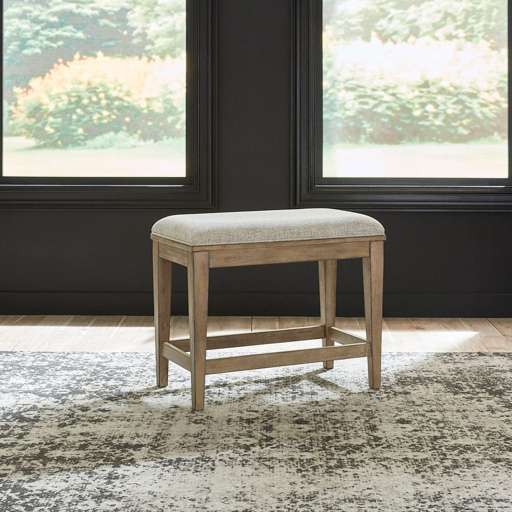Liberty Furniture - Devonshire - Console Stool in Brown - 809-OT9001 view 1