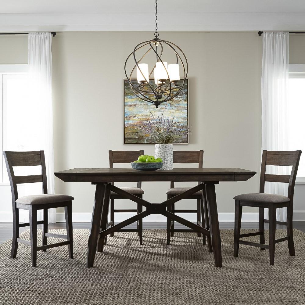 Liberty Furniture - Double Bridge 5 Piece Gathering Table Set - 152-CD-5GTS veiw 1
