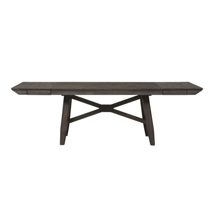 Liberty Furniture - Double Bridge 6 Piece Trestle Table Set - 152-CD-6TRS veiw 3