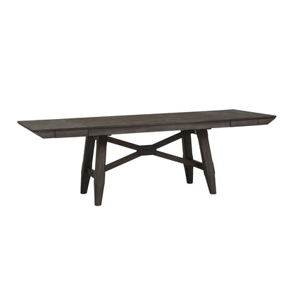 Liberty Furniture - Double Bridge 6 Piece Trestle Table Set - 152-CD-6TRS veiw 4