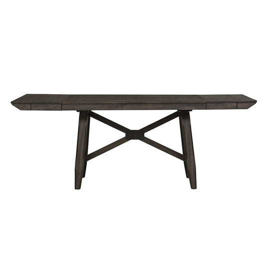 Liberty Furniture - Double Bridge Gathering Table in Dark Chestnut - 152-CD-GTS veiw 2