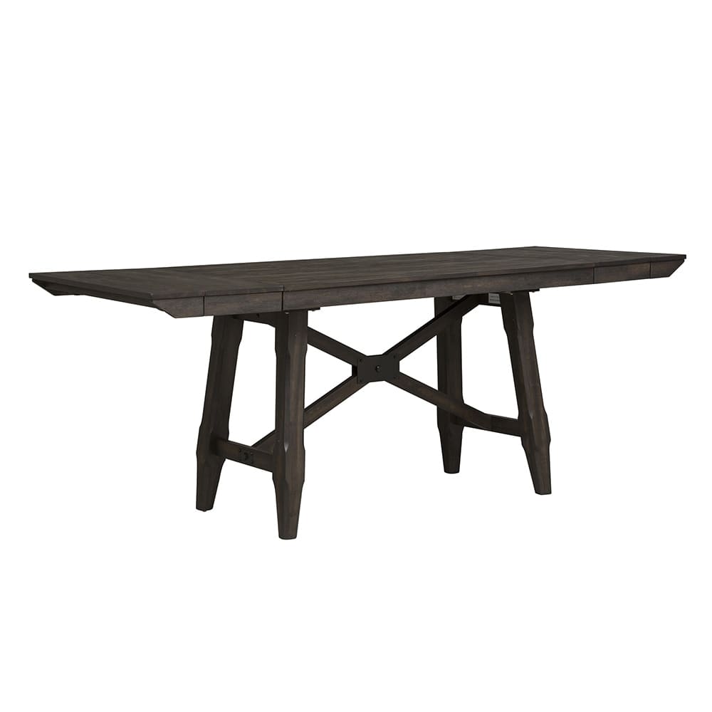 Liberty Furniture - Double Bridge Gathering Table in Dark Chestnut - 152-CD-GTS veiw 3