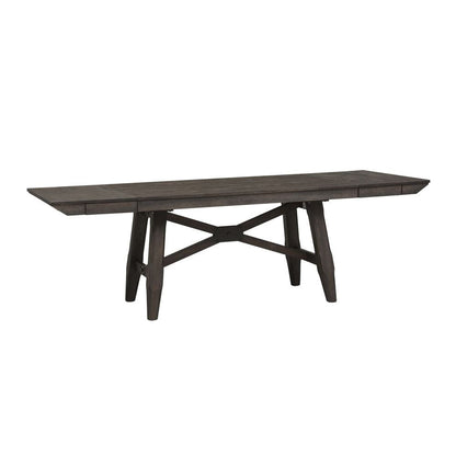 Liberty Furniture - Double Bridge - Optional 6 Piece Trestle Table Set in Brown - 152-CD-O6TRS view 4