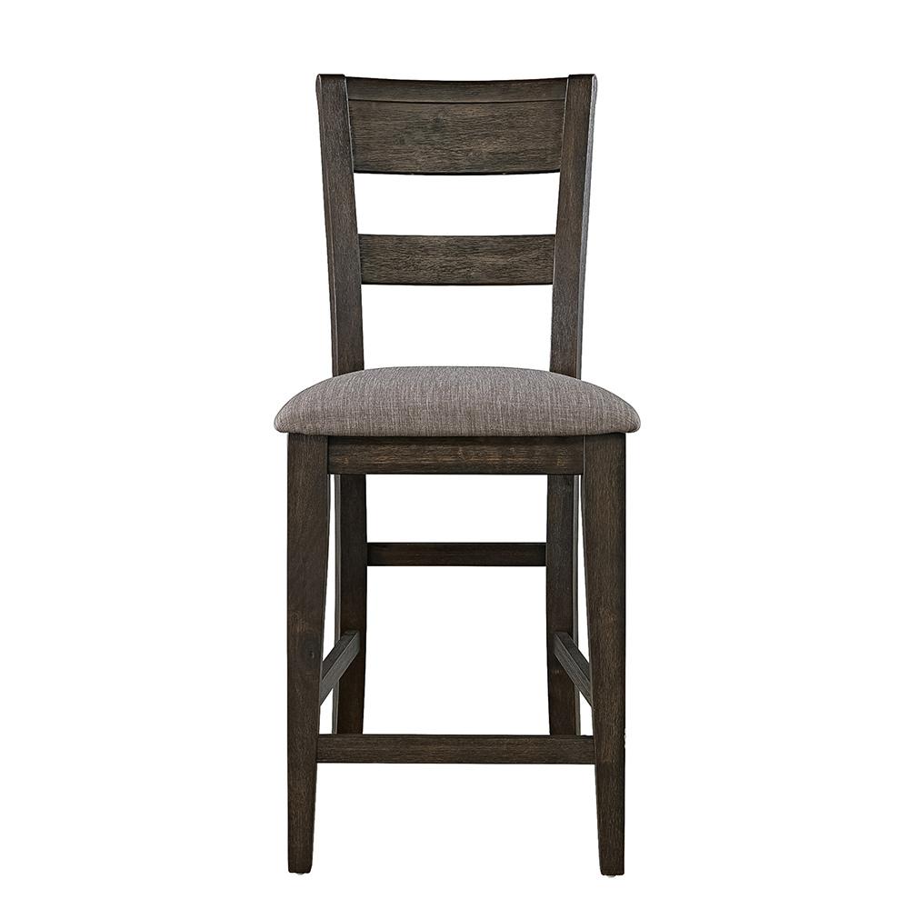 Liberty Furniture - Double Bridge Splat Back Counter Chair  in Dark Chestnut - 152-B250124 veiw 3