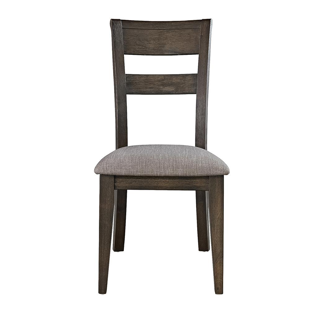Liberty Furniture - Double Bridge Splat Back Side Chair  in Dark Chestnut - 152-C2501S veiw 3