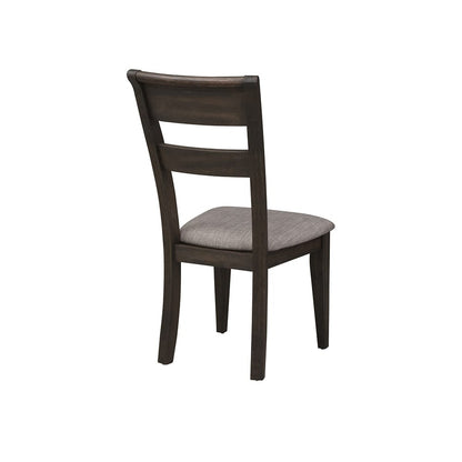 Liberty Furniture - Double Bridge Splat Back Side Chair  in Dark Chestnut - 152-C2501S veiw 5