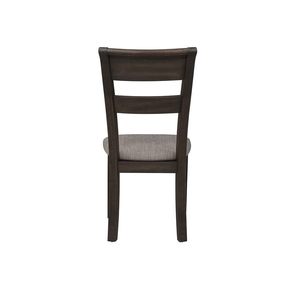 Liberty Furniture - Double Bridge Splat Back Side Chair  in Dark Chestnut - 152-C2501S veiw 6