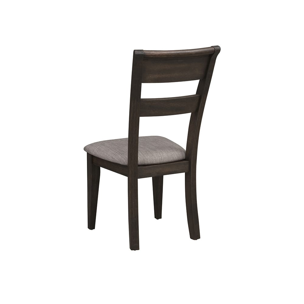 Liberty Furniture - Double Bridge Splat Back Side Chair  in Dark Chestnut - 152-C2501S veiw 7
