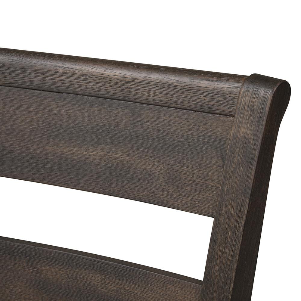 Liberty Furniture - Double Bridge Splat Back Side Chair  in Dark Chestnut - 152-C2501S veiw 8