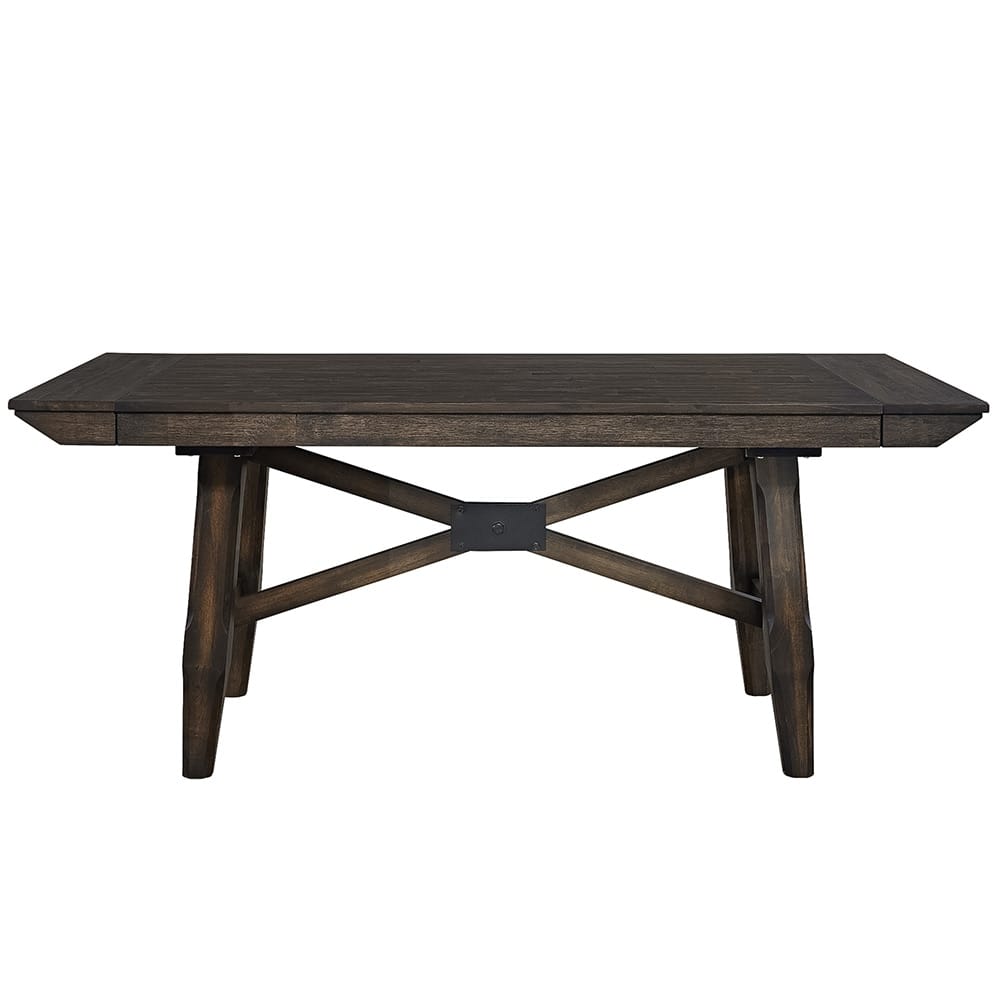 Liberty Furniture - Double Bridge Trestle Table in Dark Chestnut - 152-CD-TRS veiw 3