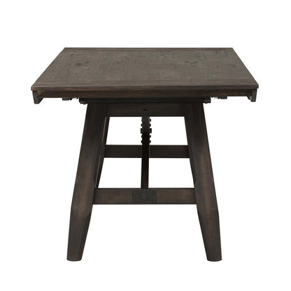 Liberty Furniture - Double Bridge Trestle Table in Dark Chestnut - 152-CD-TRS veiw 4