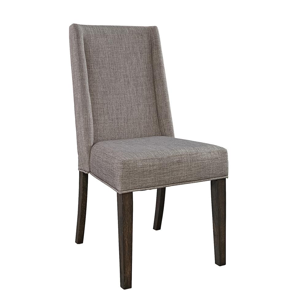 Liberty Furniture - Double Bridge Upholstered Side Chair  in Dark Chestnut - 152-C6501S veiw 2
