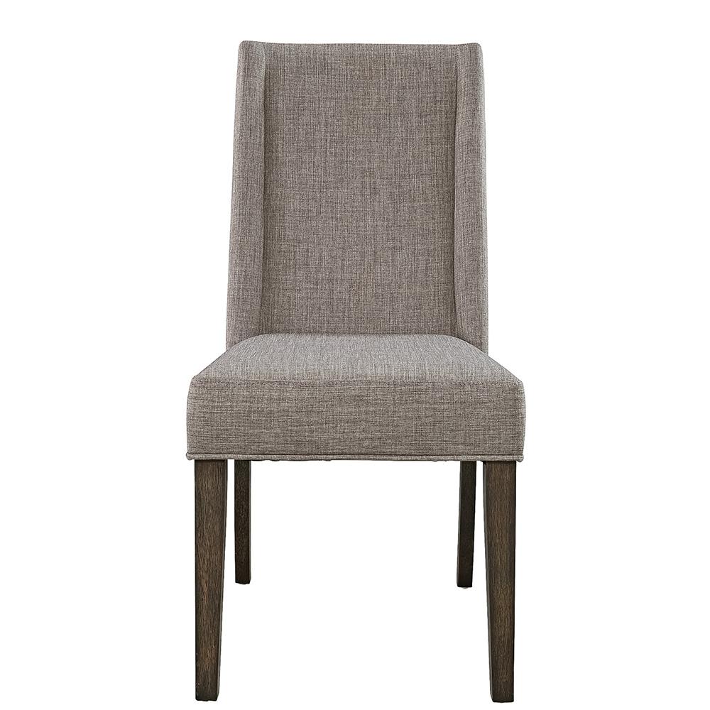 Liberty Furniture - Double Bridge Upholstered Side Chair  in Dark Chestnut - 152-C6501S veiw 3
