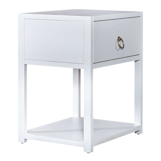 Liberty Furniture - East End 1 Drawer 1 Shelf Accent Table - 2030WH-AT2126 veiw 2