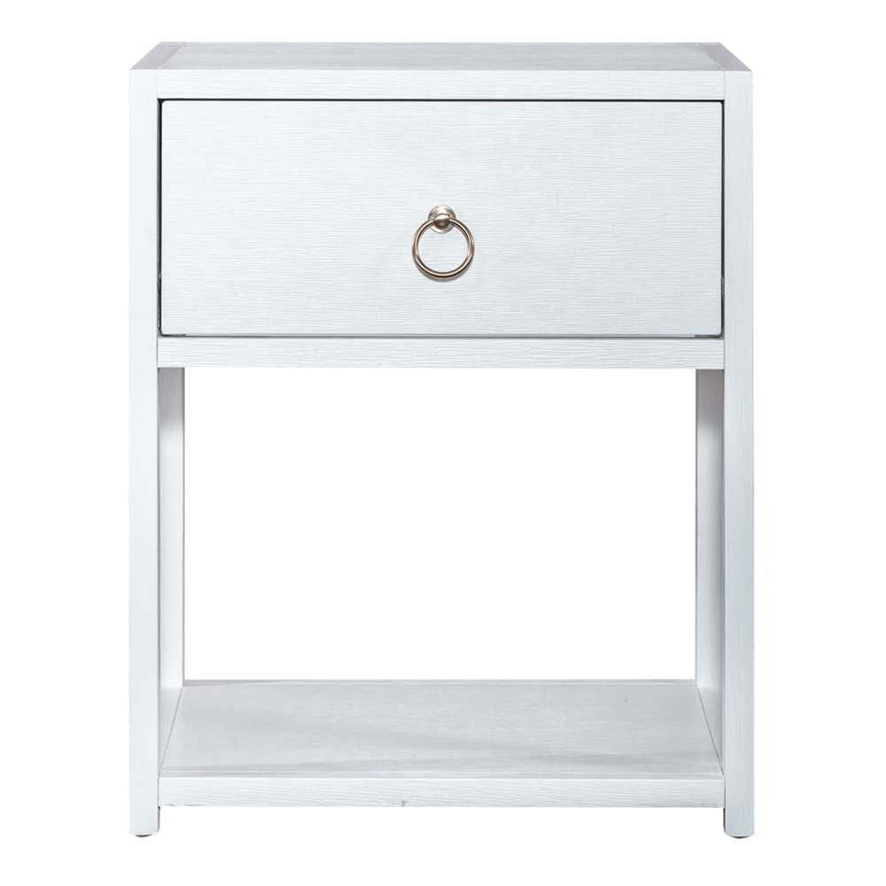 Liberty Furniture - East End 1 Drawer 1 Shelf Accent Table - 2030WH-AT2126 veiw 4