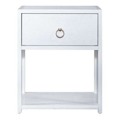 Liberty Furniture - East End 1 Drawer 1 Shelf Accent Table - 2030WH-AT2126 veiw 4
