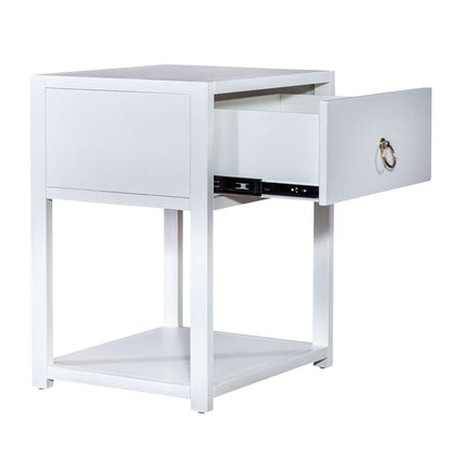 Liberty Furniture - East End 1 Drawer 1 Shelf Accent Table - 2030WH-AT2126 veiw 8