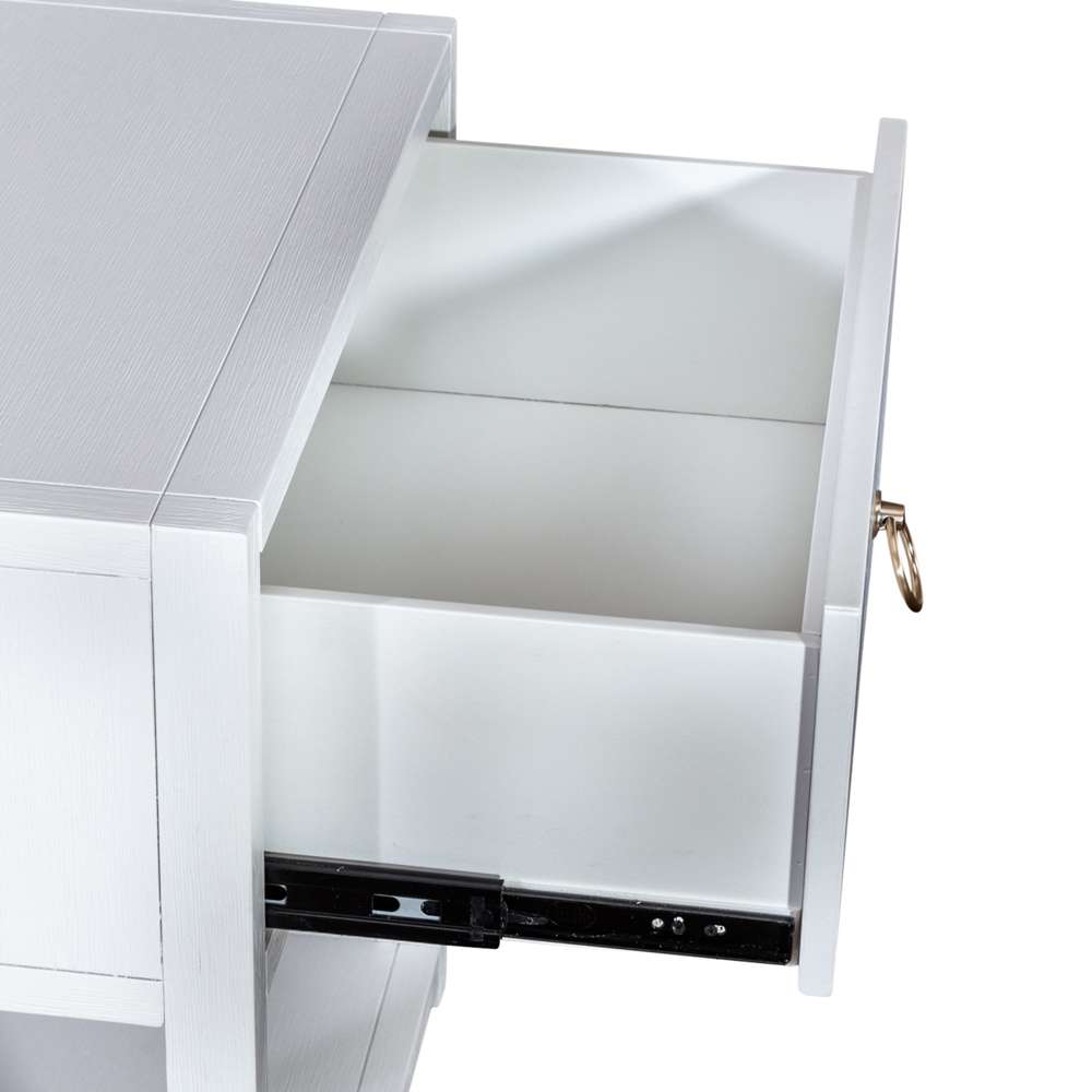 Liberty Furniture - East End 1 Drawer 1 Shelf Accent Table - 2030WH-AT2126 veiw 10