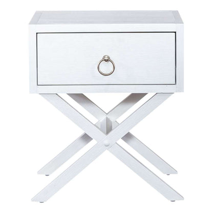 Liberty Furniture - East End 1 Drawer Accent Table - 2030WH-AT1922 veiw 3