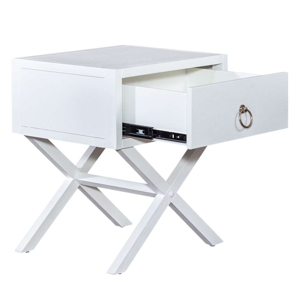 Liberty Furniture - East End 1 Drawer Accent Table - 2030WH-AT1922 veiw 7