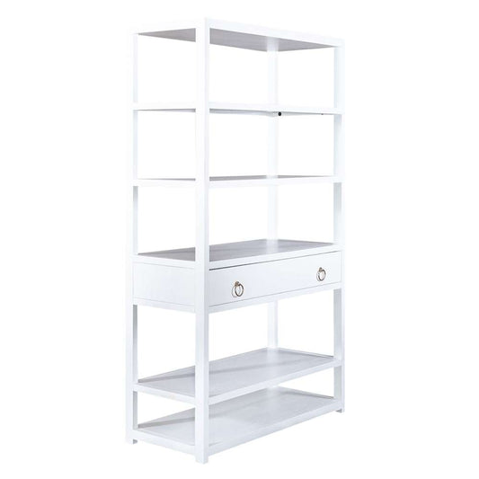 Liberty Furniture - East End Accent Bookcase - 2030WH-AB3970 veiw 2
