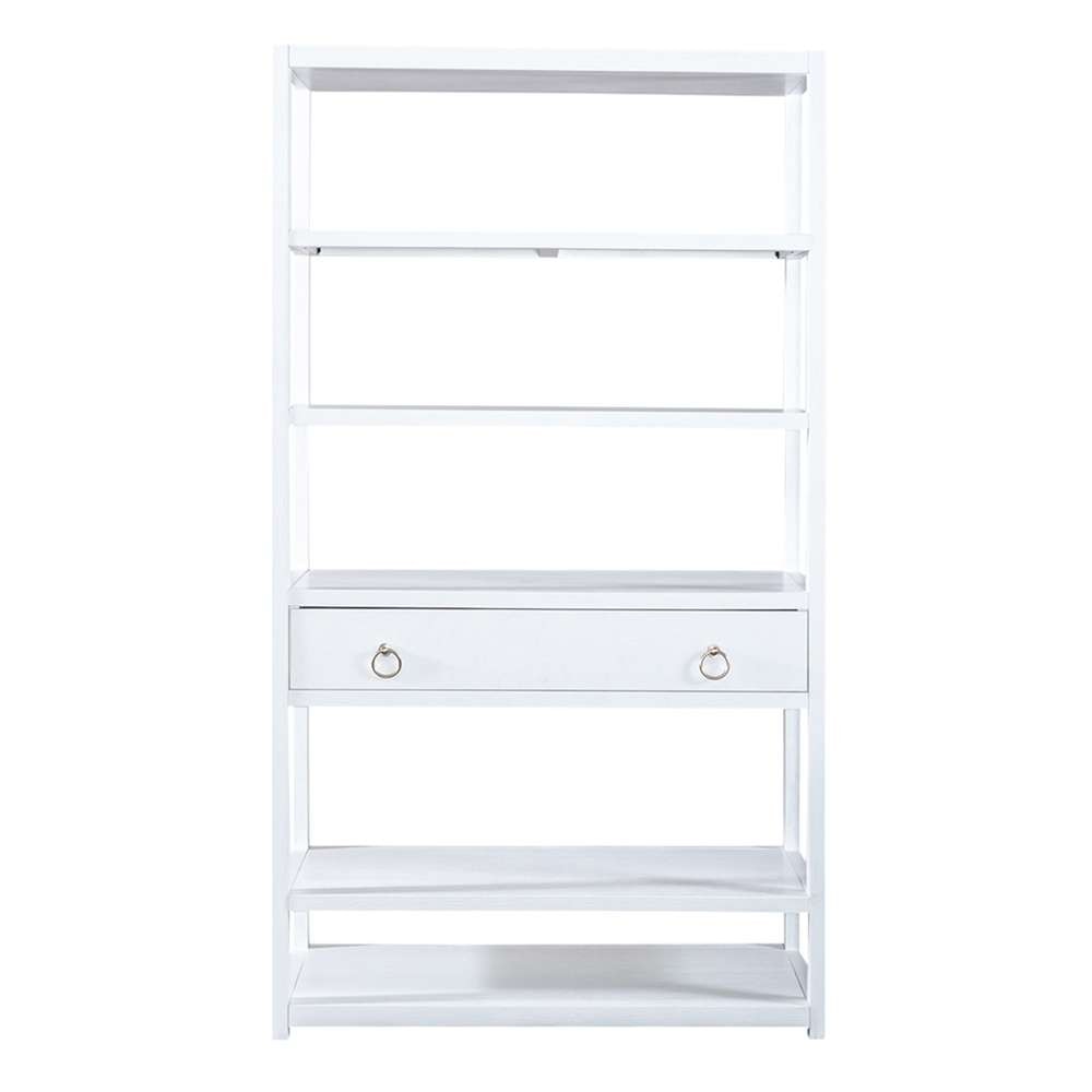 Liberty Furniture - East End Accent Bookcase - 2030WH-AB3970 veiw 4