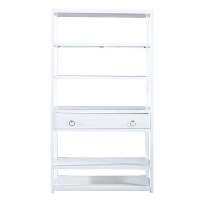 Liberty Furniture - East End Accent Bookcase - 2030WH-AB3970 veiw 4