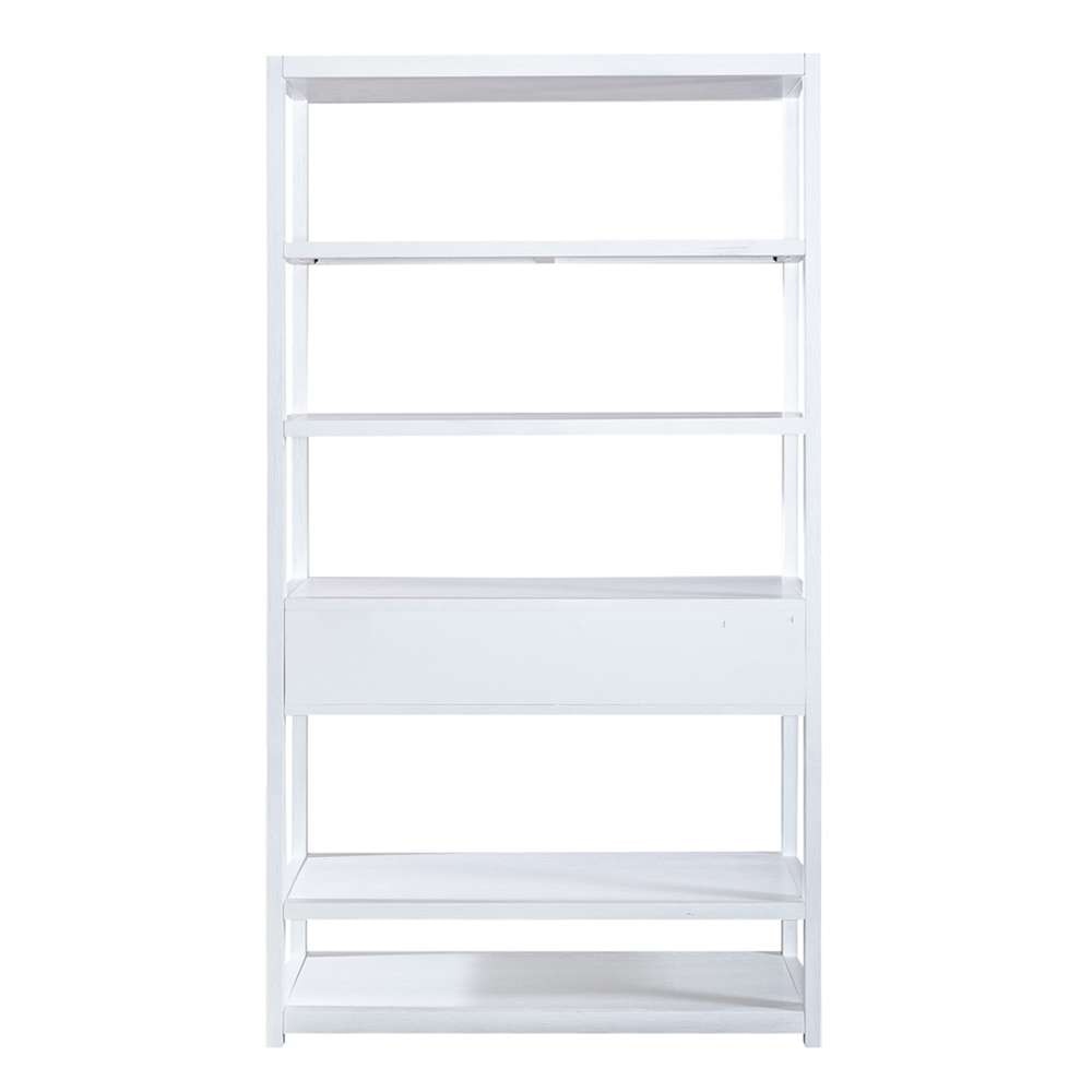Liberty Furniture - East End Accent Bookcase - 2030WH-AB3970 veiw 6
