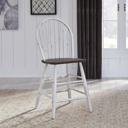 Liberty Furniture - Farmhouse 5 Piece Gathering Table Set - 139WH-CD-5GTS veiw 2