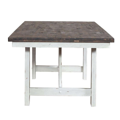 Liberty Furniture - Farmhouse Fixed Top Trestle Table - 139WH-T4078 veiw 4