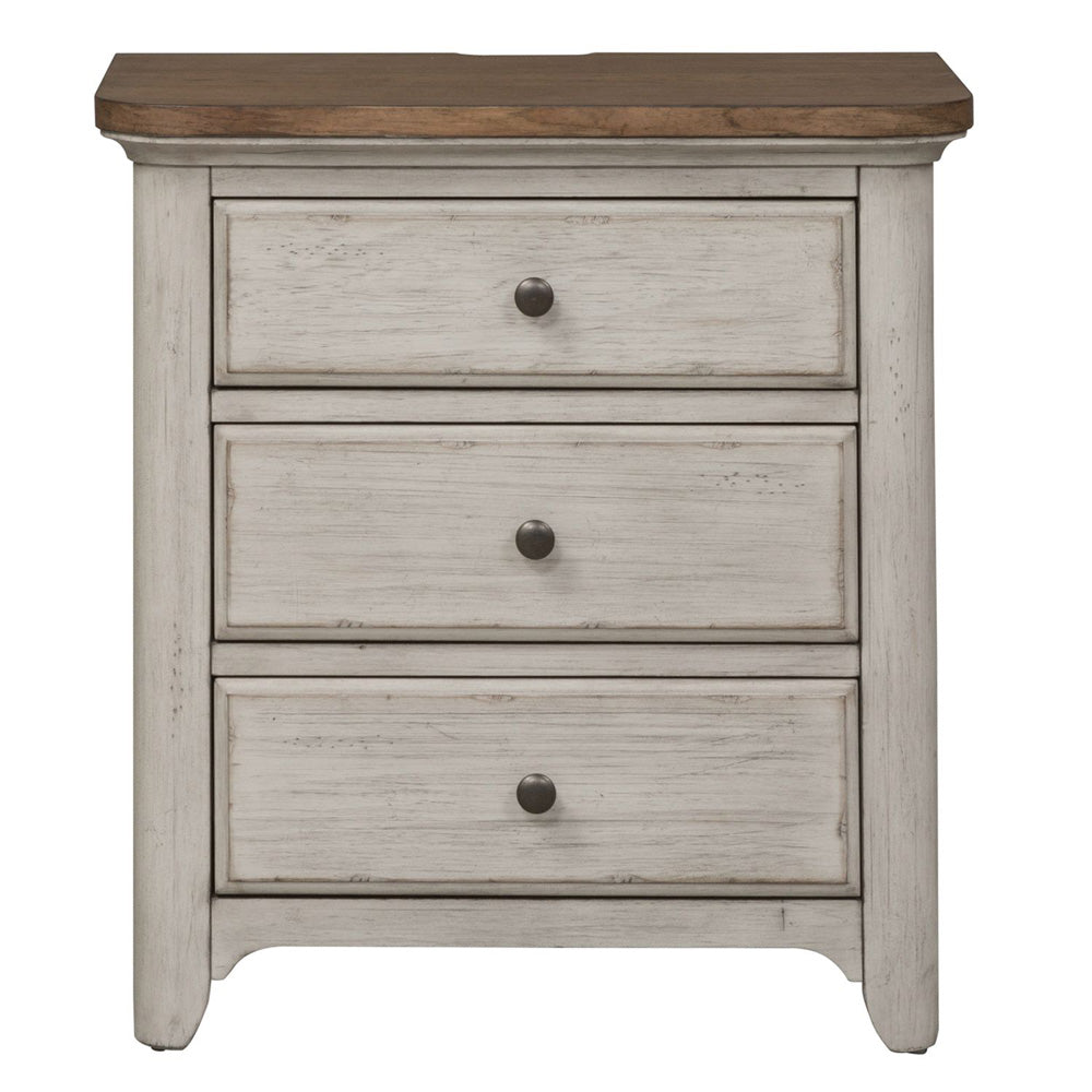 Liberty Furniture - Farmhouse Reimagined 2 Night Stands - 652-BR-2NS view 2