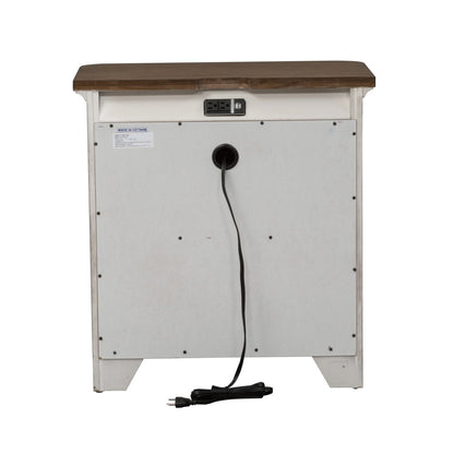 Liberty Furniture - Farmhouse Reimagined 3 Drawer Night Stand - 652-BR61 veiw 5