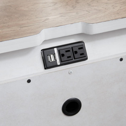 Liberty Furniture - Farmhouse Reimagined 3 Drawer Night Stand - 652-BR61 veiw 6