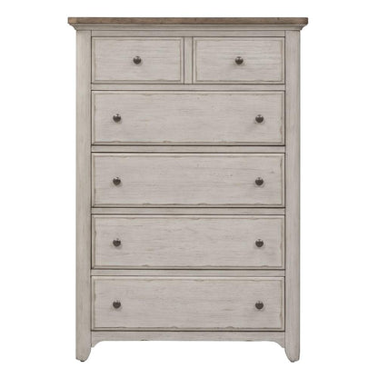 Liberty Furniture - Farmhouse Reimagined 5 Drawer Chest - 652-BR41 veiw 1
