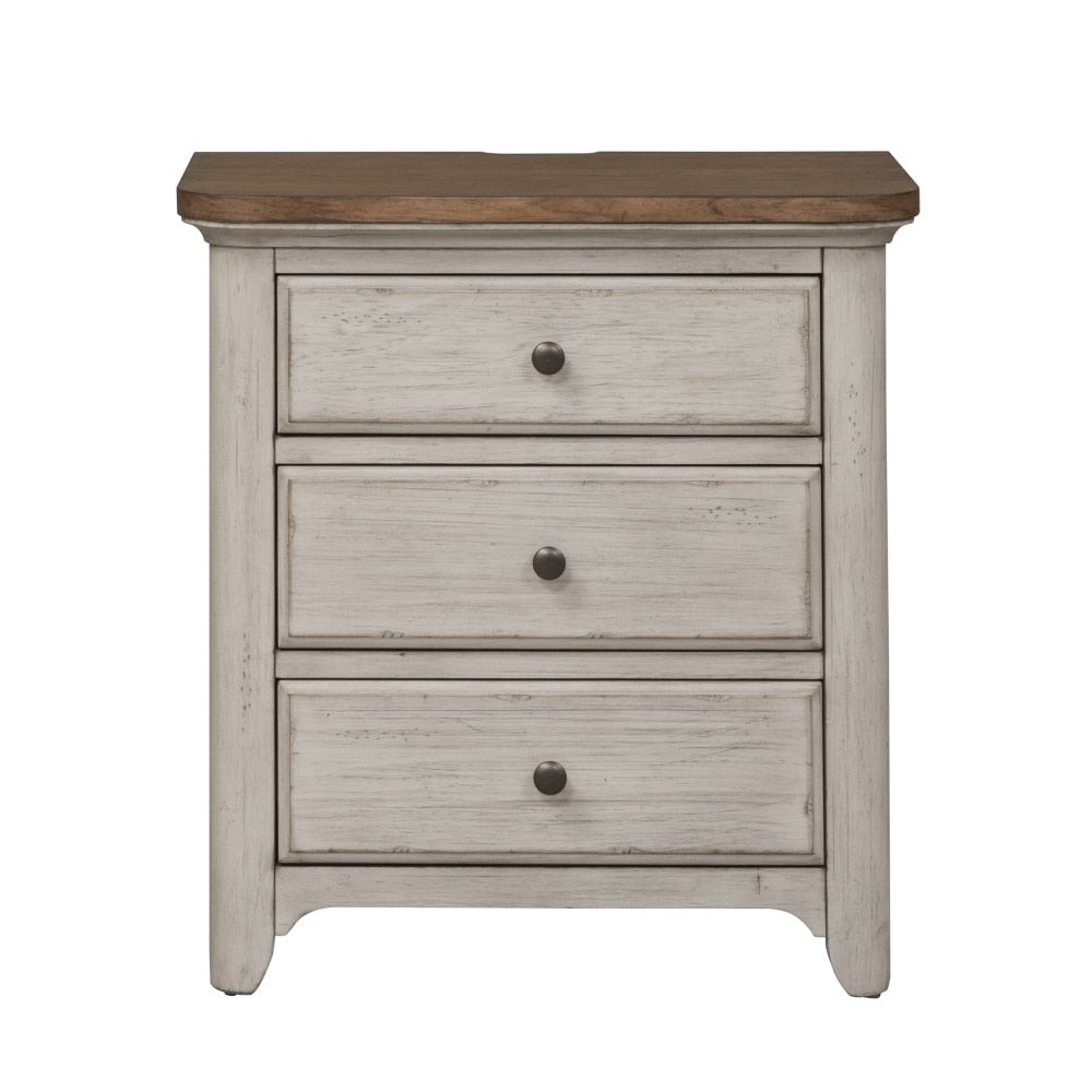 Liberty Furniture - Farmhouse Reimagined 5 Piece Queen Poster Bed, Dresser & Mirror, Chest, Nightstand Set - 652-BR-QPSDMCN veiw 6