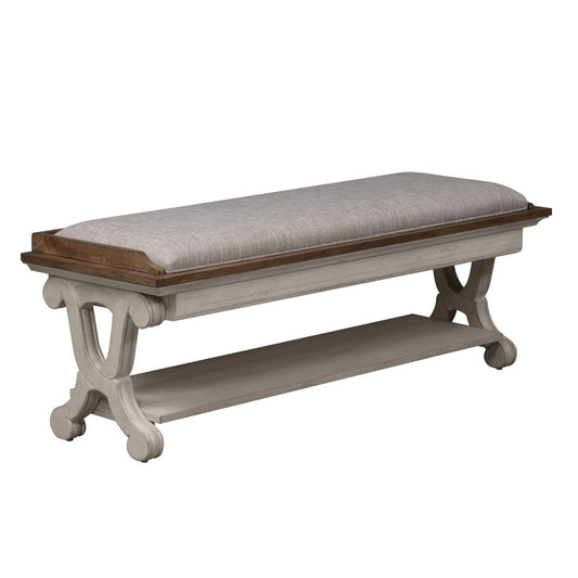 Liberty Furniture - Farmhouse Reimagined Bed Bench - 652-BR47 veiw 1
