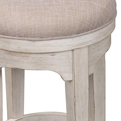 Liberty Furniture - Farmhouse Reimagined Console Swivel Stool - 652-OT9003 veiw 3