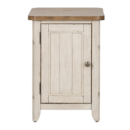 Liberty Furniture - Farmhouse Reimagined Door Chair Side Table - 652-OT1022 veiw 1