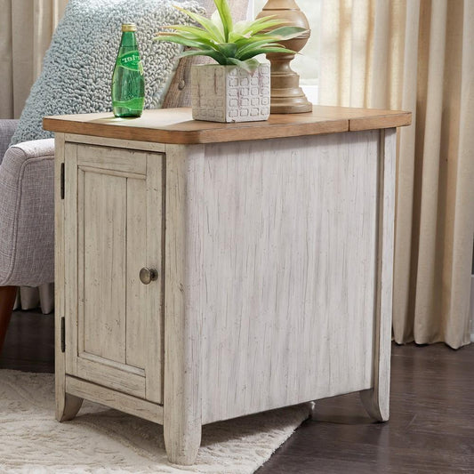Liberty Furniture - Farmhouse Reimagined Door Chair Side Table - 652-OT1022 veiw 2