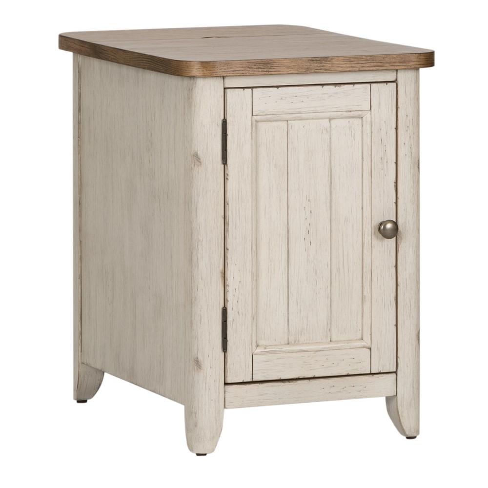 Liberty Furniture - Farmhouse Reimagined Door Chair Side Table - 652-OT1022 veiw 3