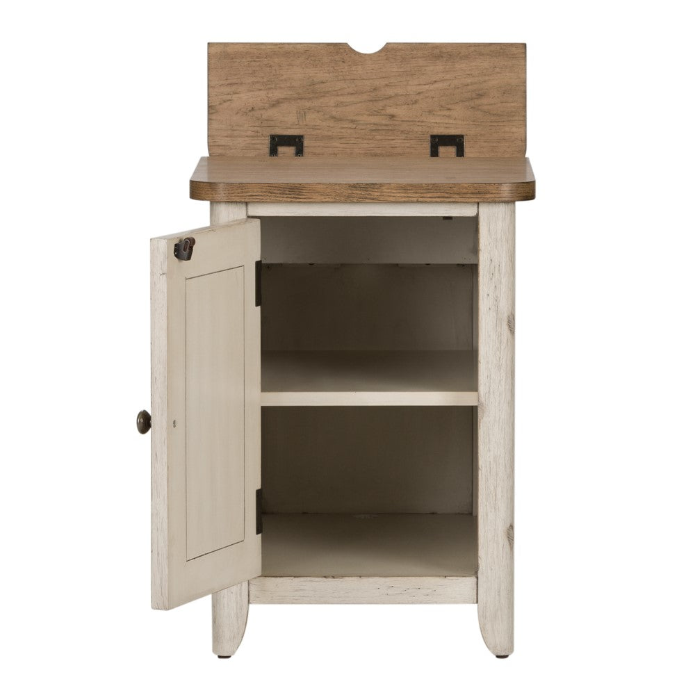 Liberty Furniture - Farmhouse Reimagined Door Chair Side Table - 652-OT1022 veiw 4