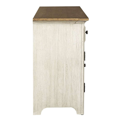 Liberty Furniture - Farmhouse Reimagined Entertainment TV Stand - 652-TV72 veiw 2